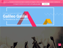 Tablet Screenshot of galileogalilei.com